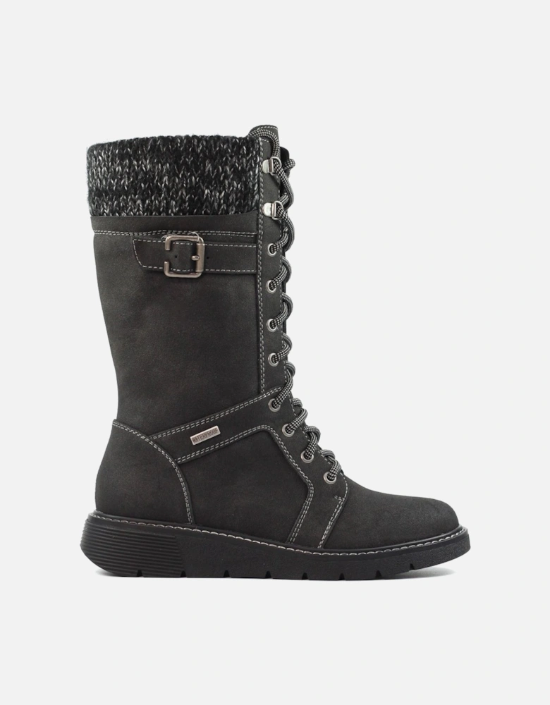 Caesar Womens Wide Fit Calf Boots