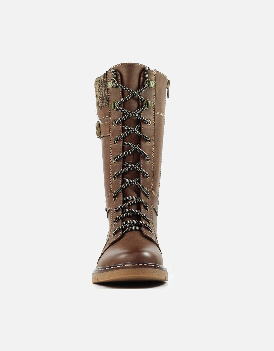 Caesar Womens Wide Fit Calf Boots