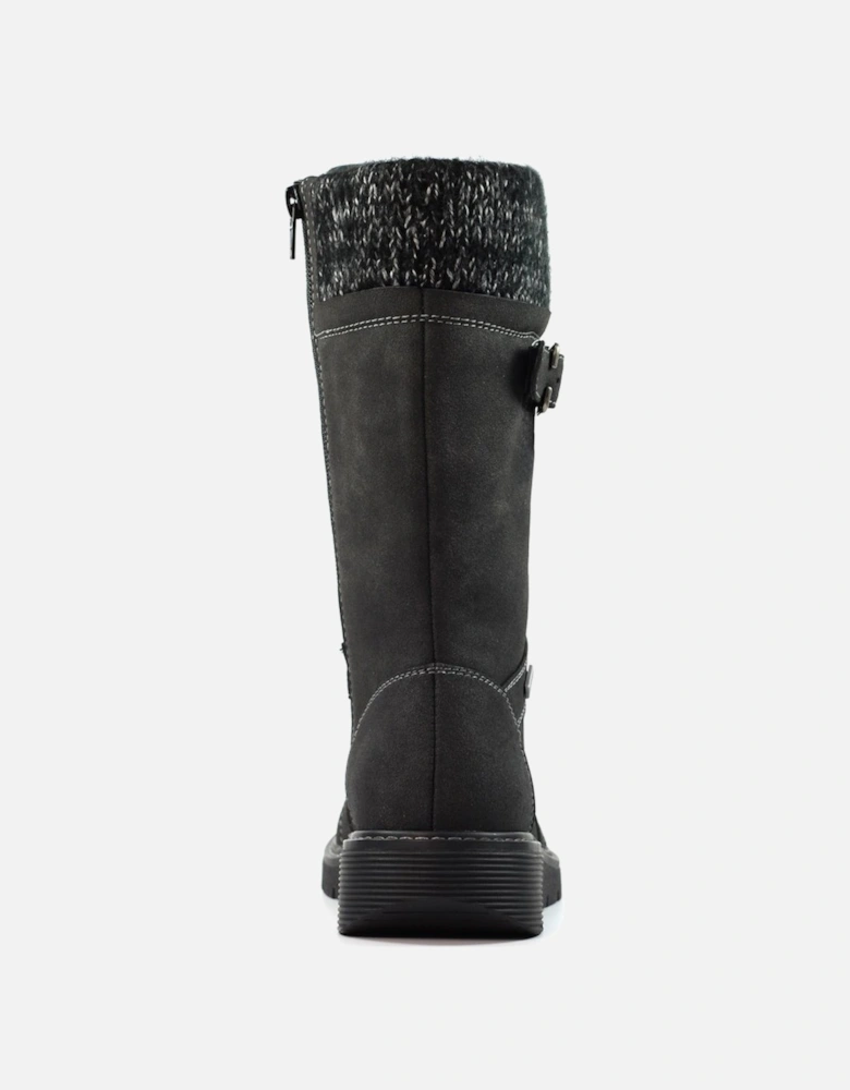 Caesar Womens Wide Fit Calf Boots