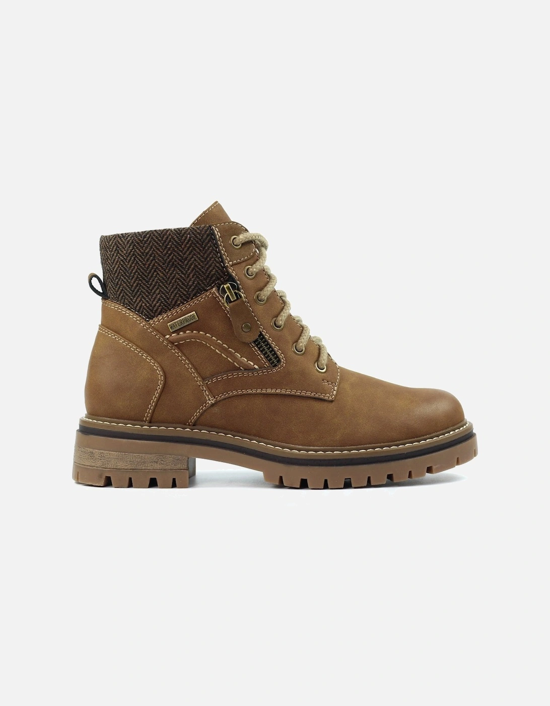 Caramel Womens Ankle Boots, 8 of 7