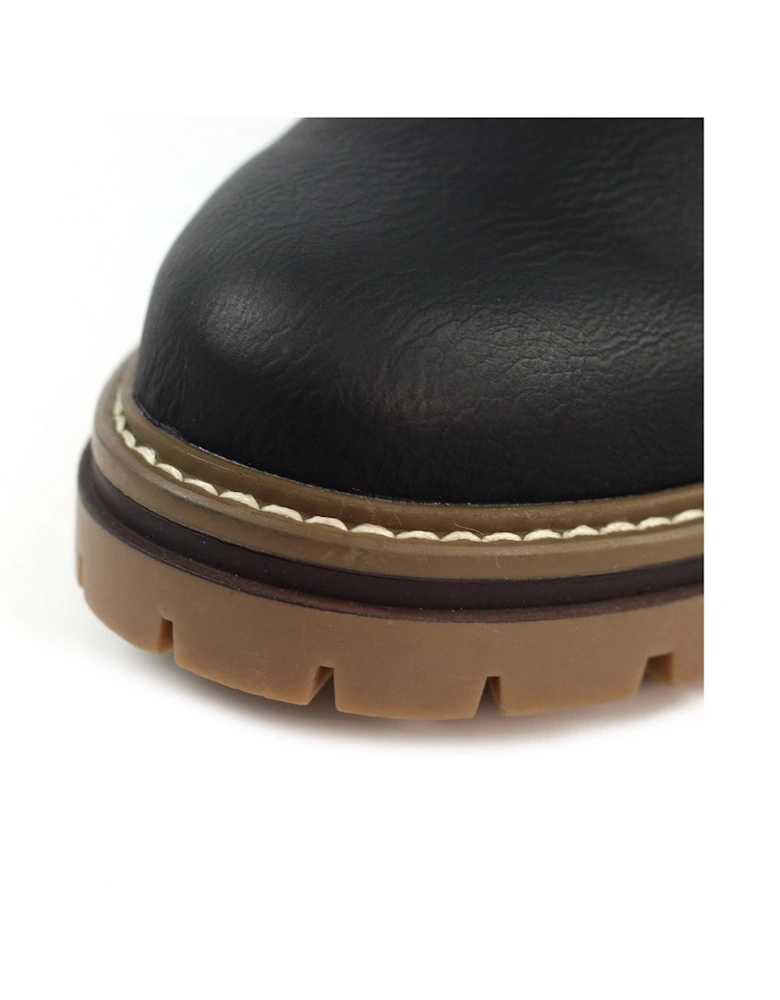 Caramel Womens Ankle Boots