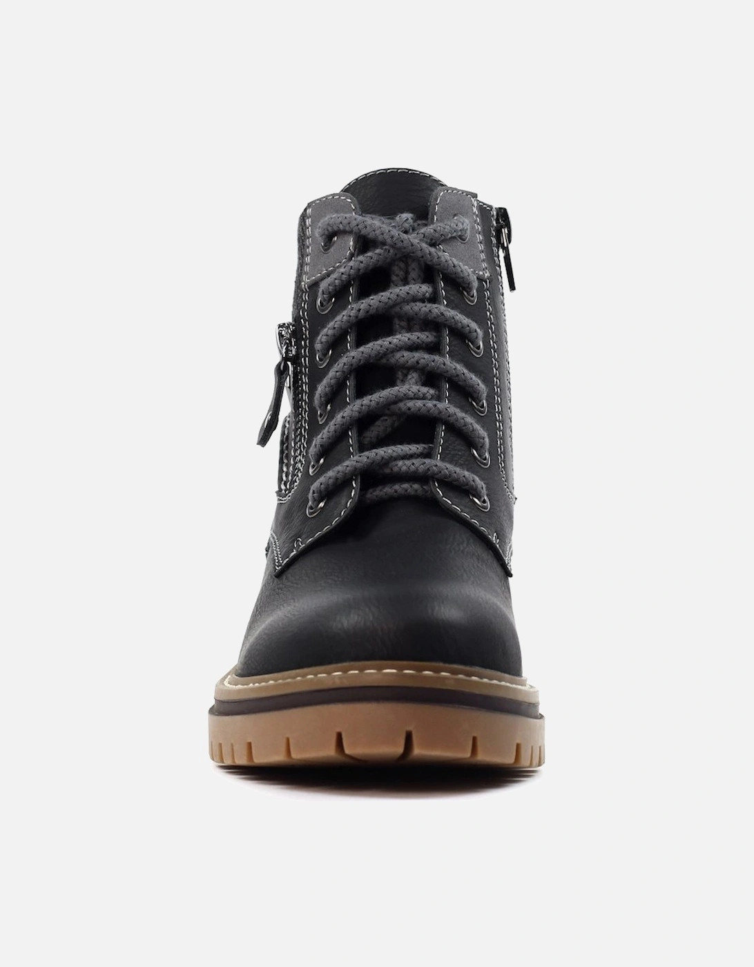 Caramel Womens Ankle Boots