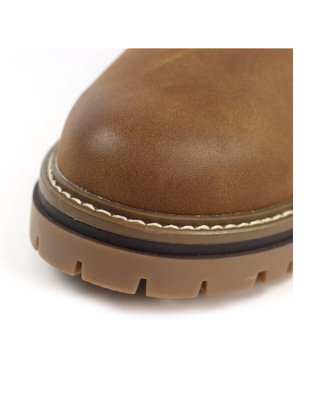 Caramel Womens Ankle Boots