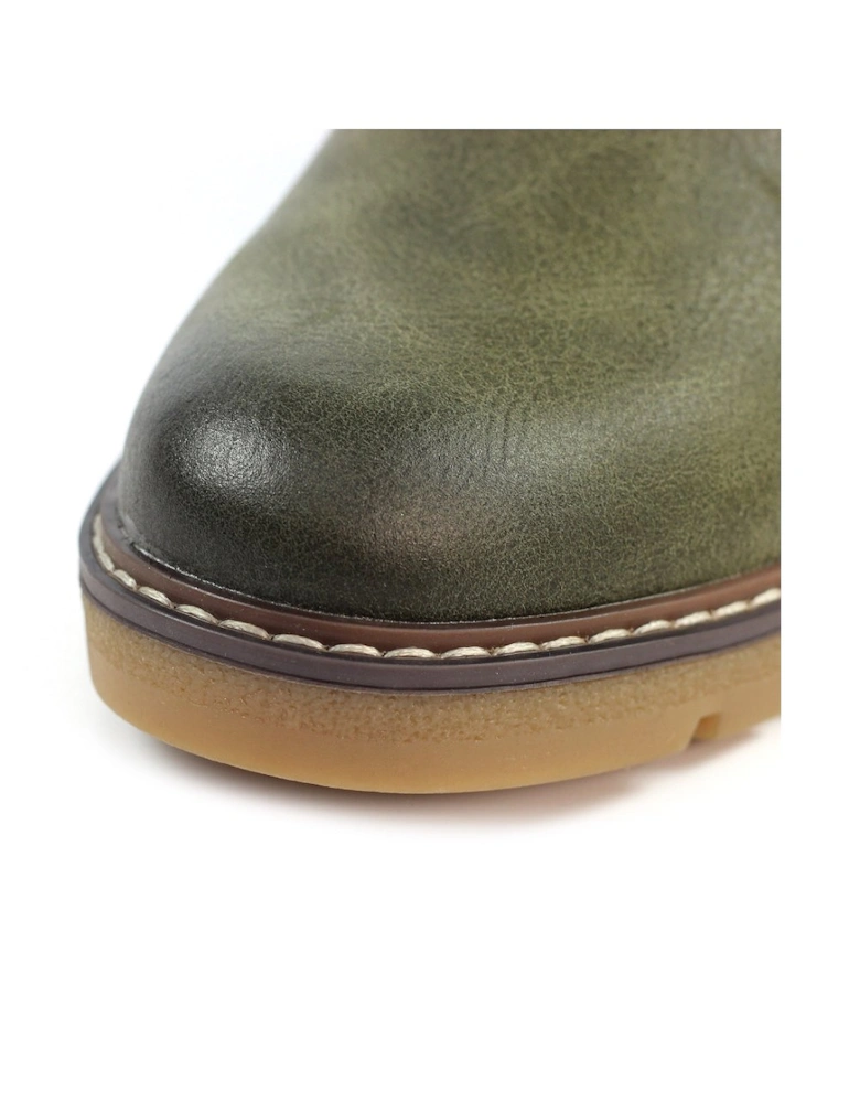 Cruz Womens Wedge Ankle Boots