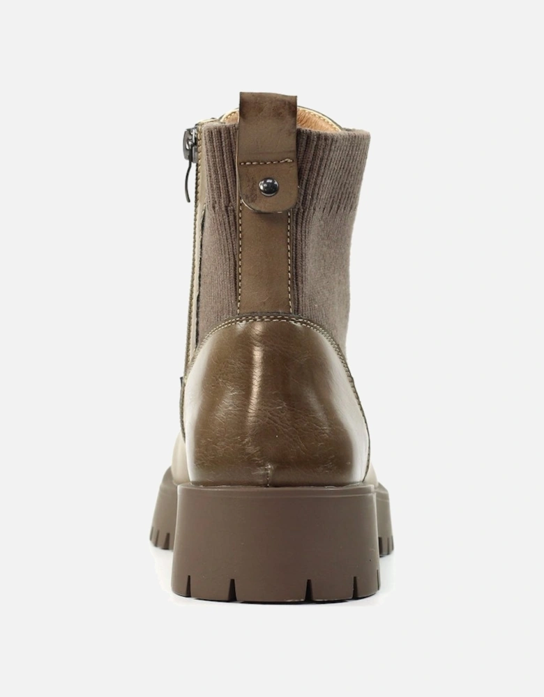 Tetris Womens Ankle Boots