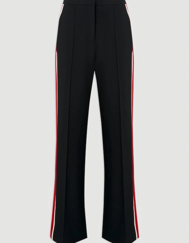 Tailored Side Stripe Straight Leg Trouser