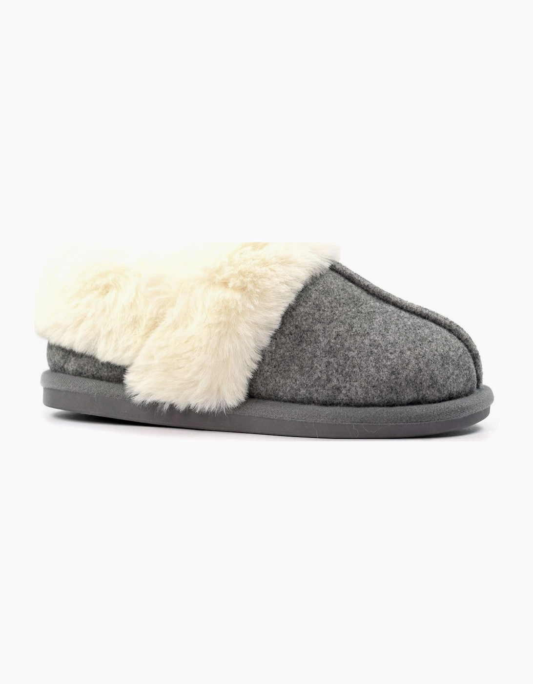 Lunar Women's Ember III Womens Boxed Slippers - Grey - Size: 3/2.5/3.5/2