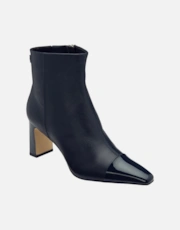 Navy Leather