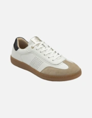 Ecru White Leather