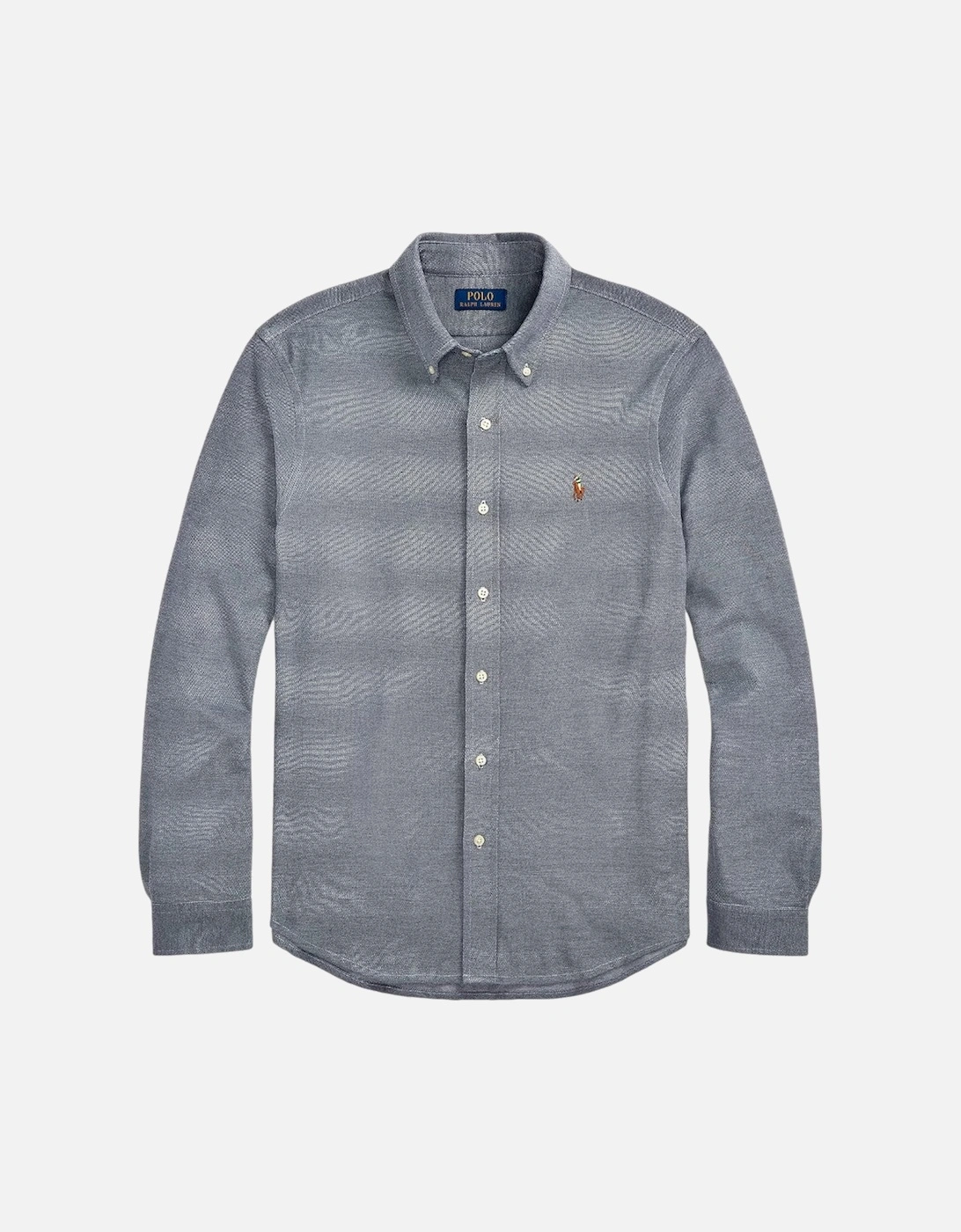 LS Oxford Mesh Shirt 002 Newport Navy/Multi PP, 5 of 4