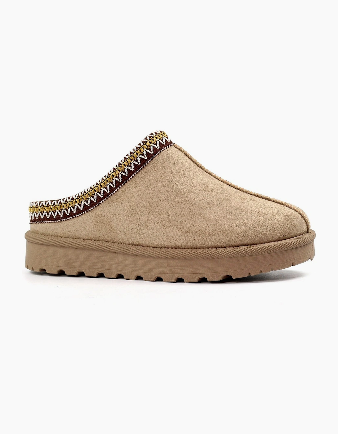 Lunar Women's Brown Nepal Slippers - Size: 4