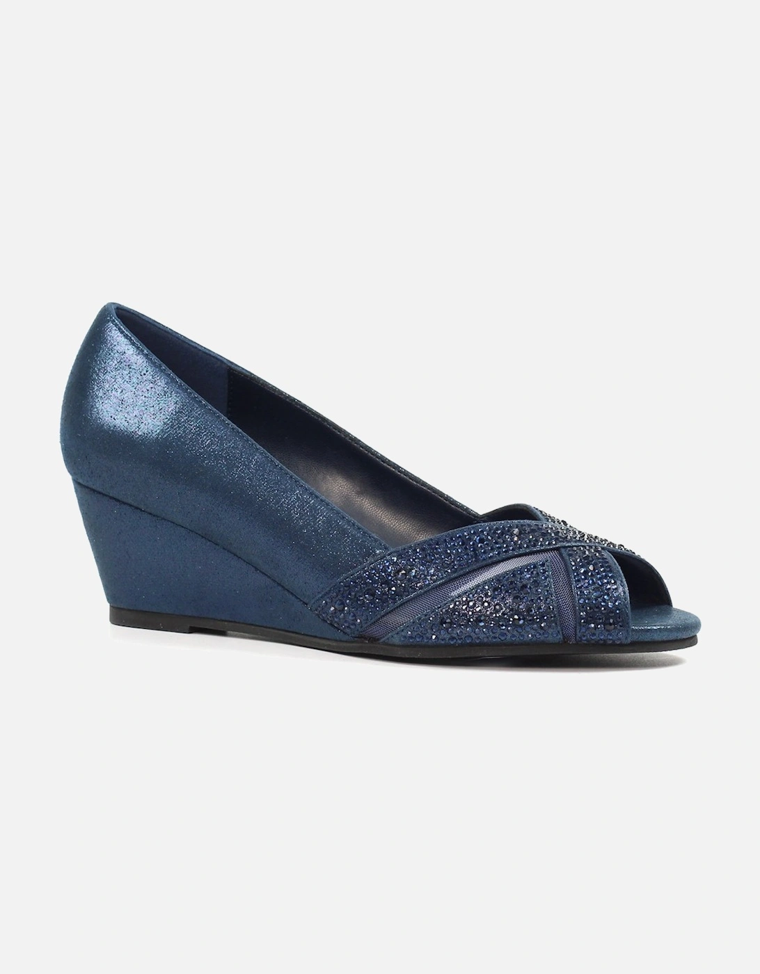 Adriana Womens Wedge Heel Shoes, 8 of 7