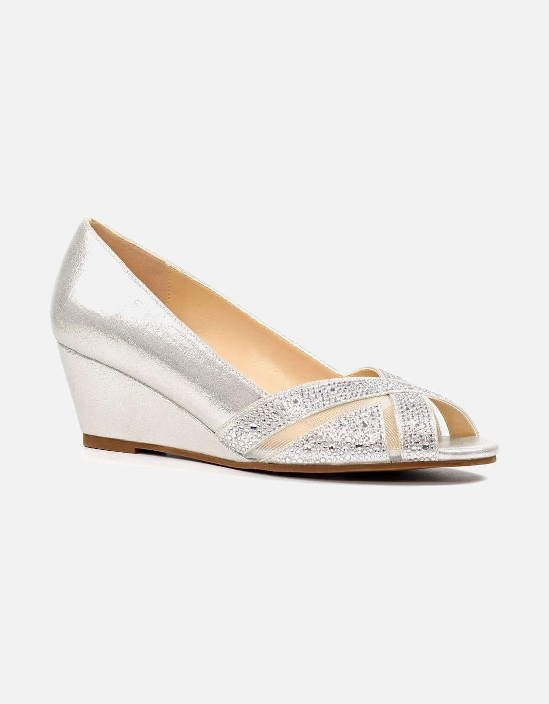 Adriana Womens Wedge Heel Shoes, 8 of 7