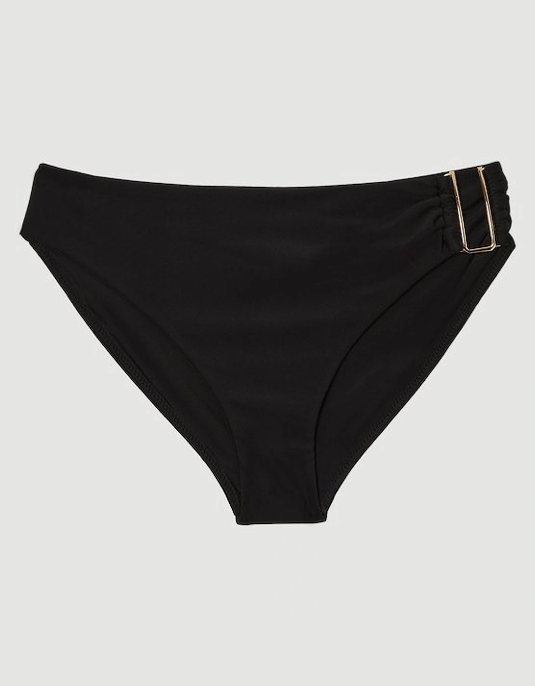 Bikini Bottoms With Gold Trim