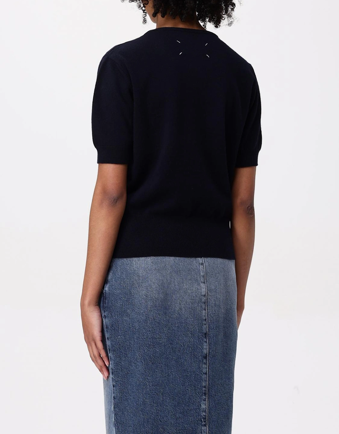 Cashmere Short Sleeve Pullover