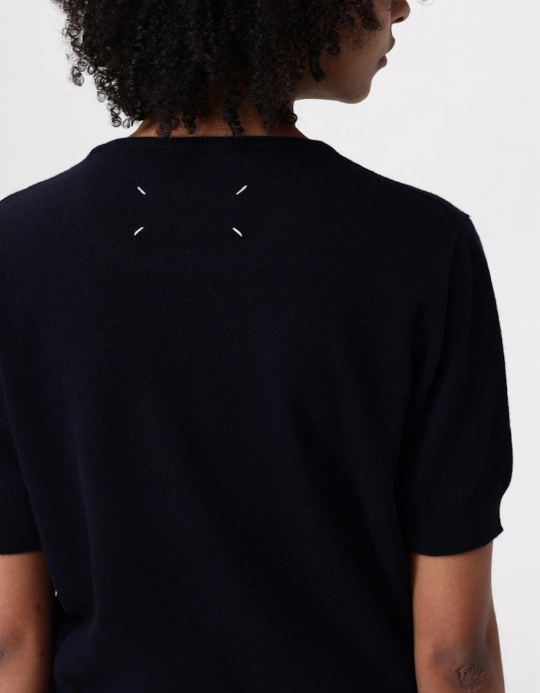 Cashmere Short Sleeve Pullover