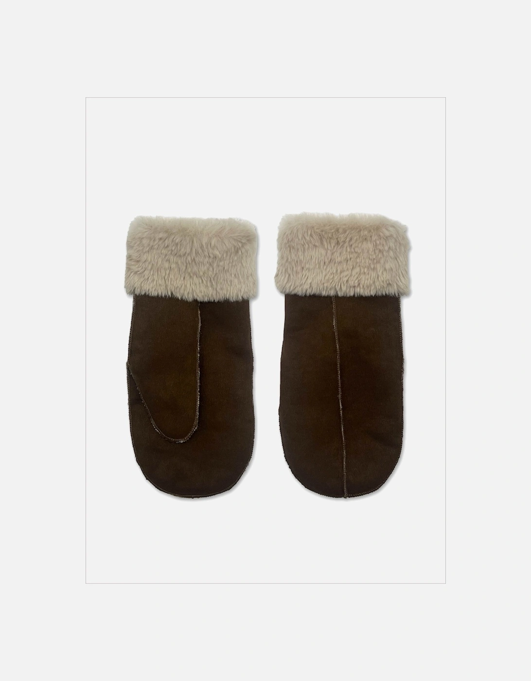 Fleur Mittens In Chocolate, 2 of 1
