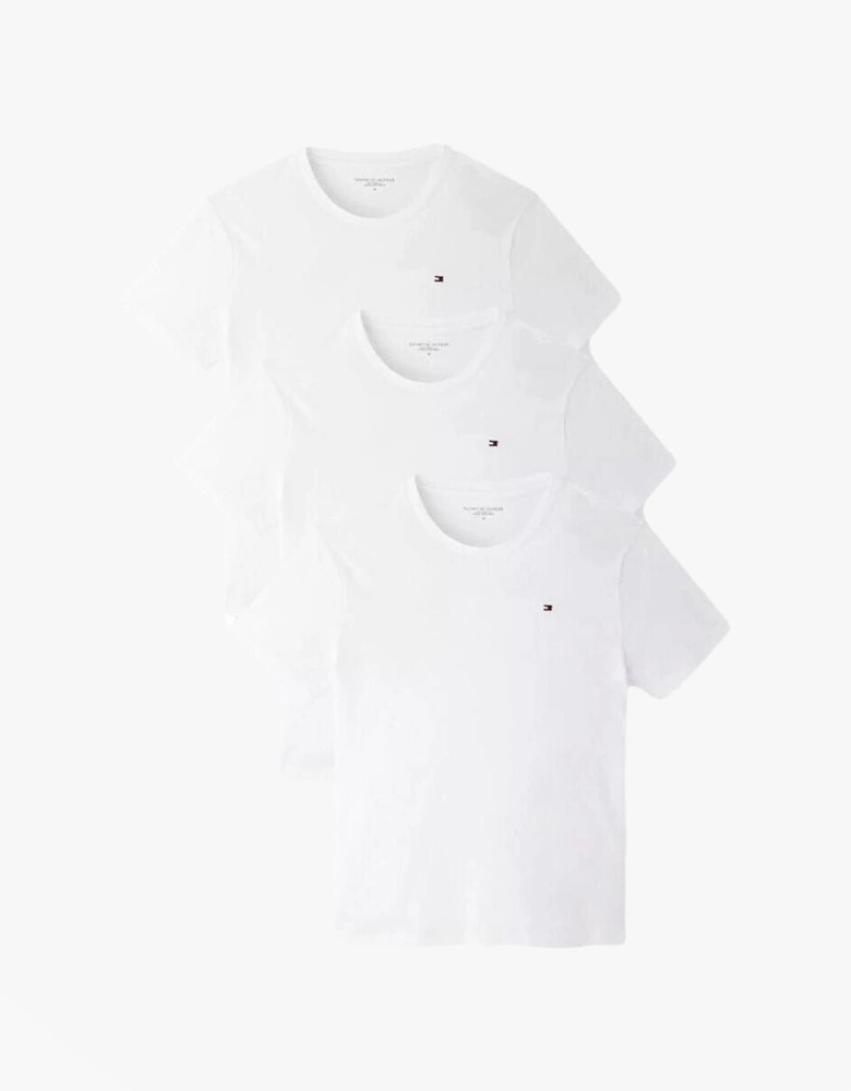SS TEE Mens 3-Pack T-Shirts White