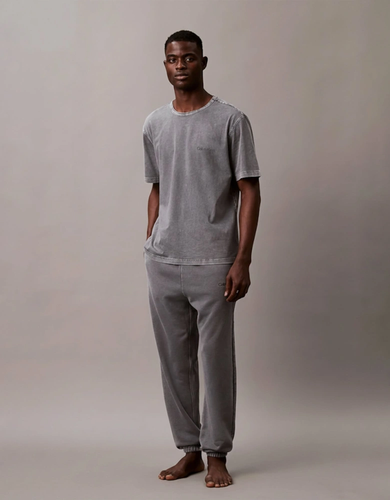 100% COTTON Mens Lounge T-Shirt Forged Iron