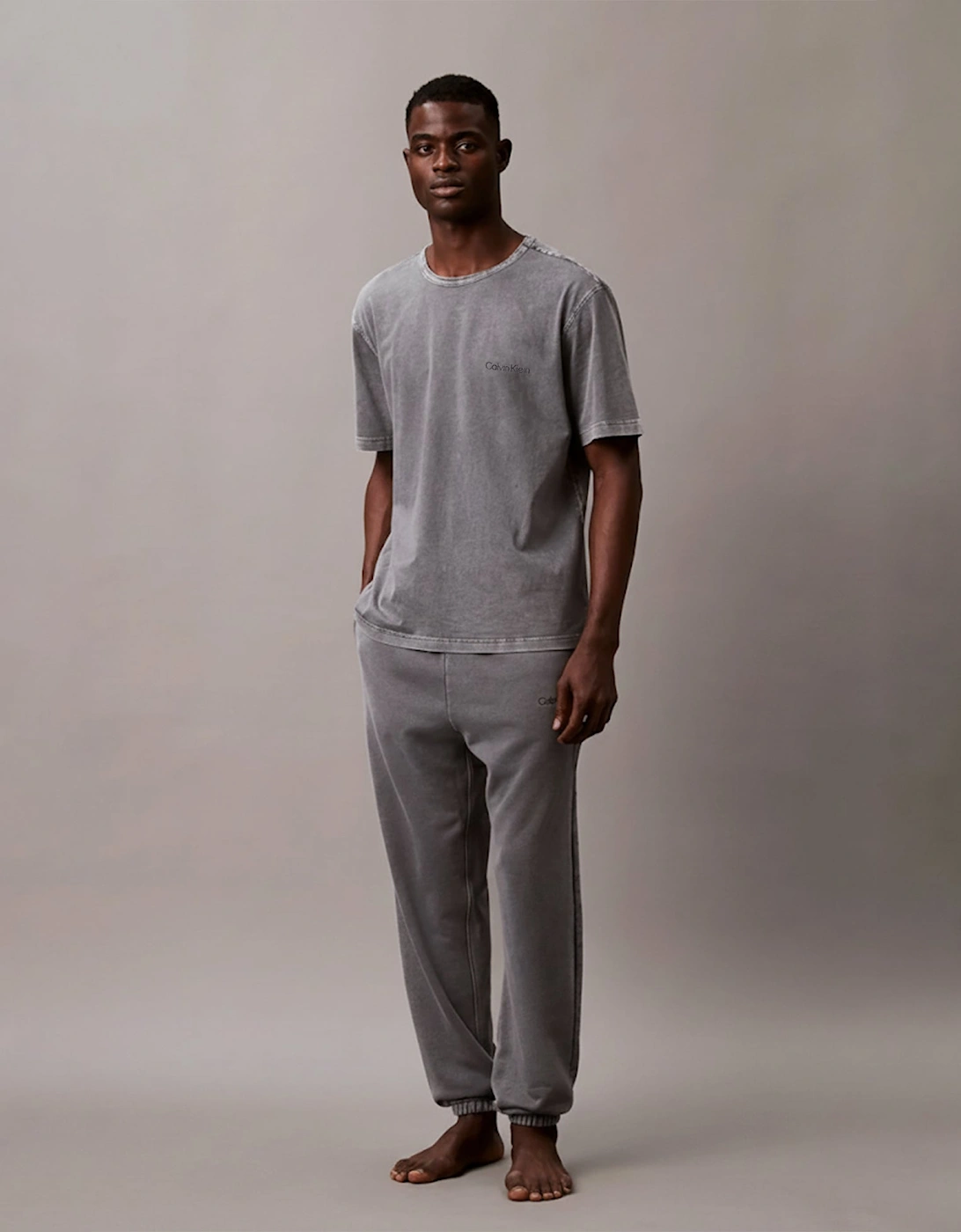 100% COTTON Mens Lounge T-Shirt Forged Iron