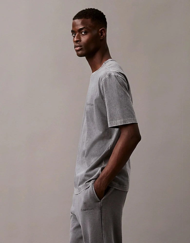 100% COTTON Mens Lounge T-Shirt Forged Iron