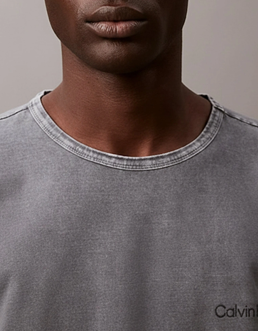 100% COTTON Mens Lounge T-Shirt Forged Iron