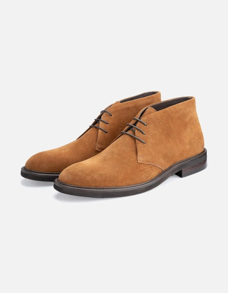 Wessex Suede Chukka Boot Cognac