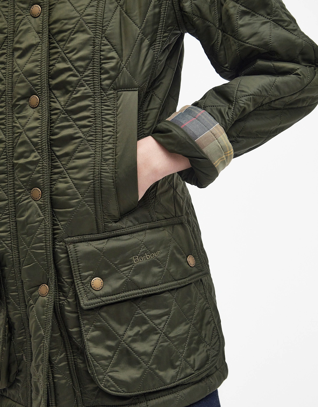 Beadnell Polar Womens Jacket - Olive