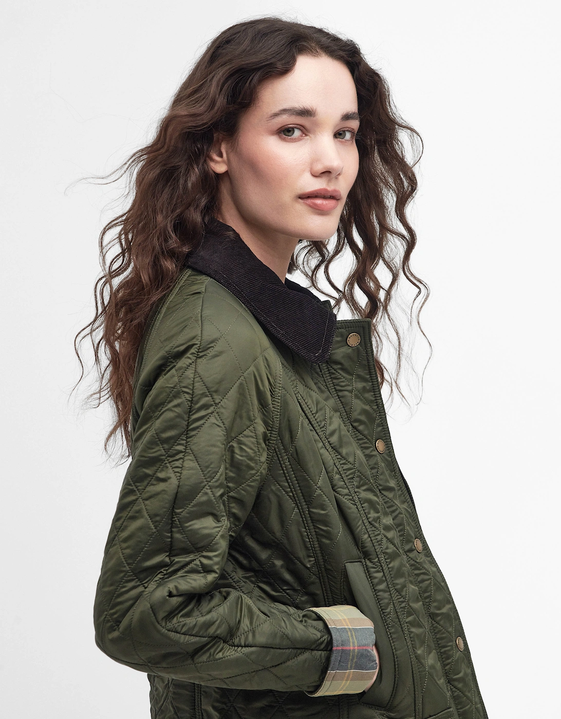 Beadnell Polar Womens Jacket - Olive