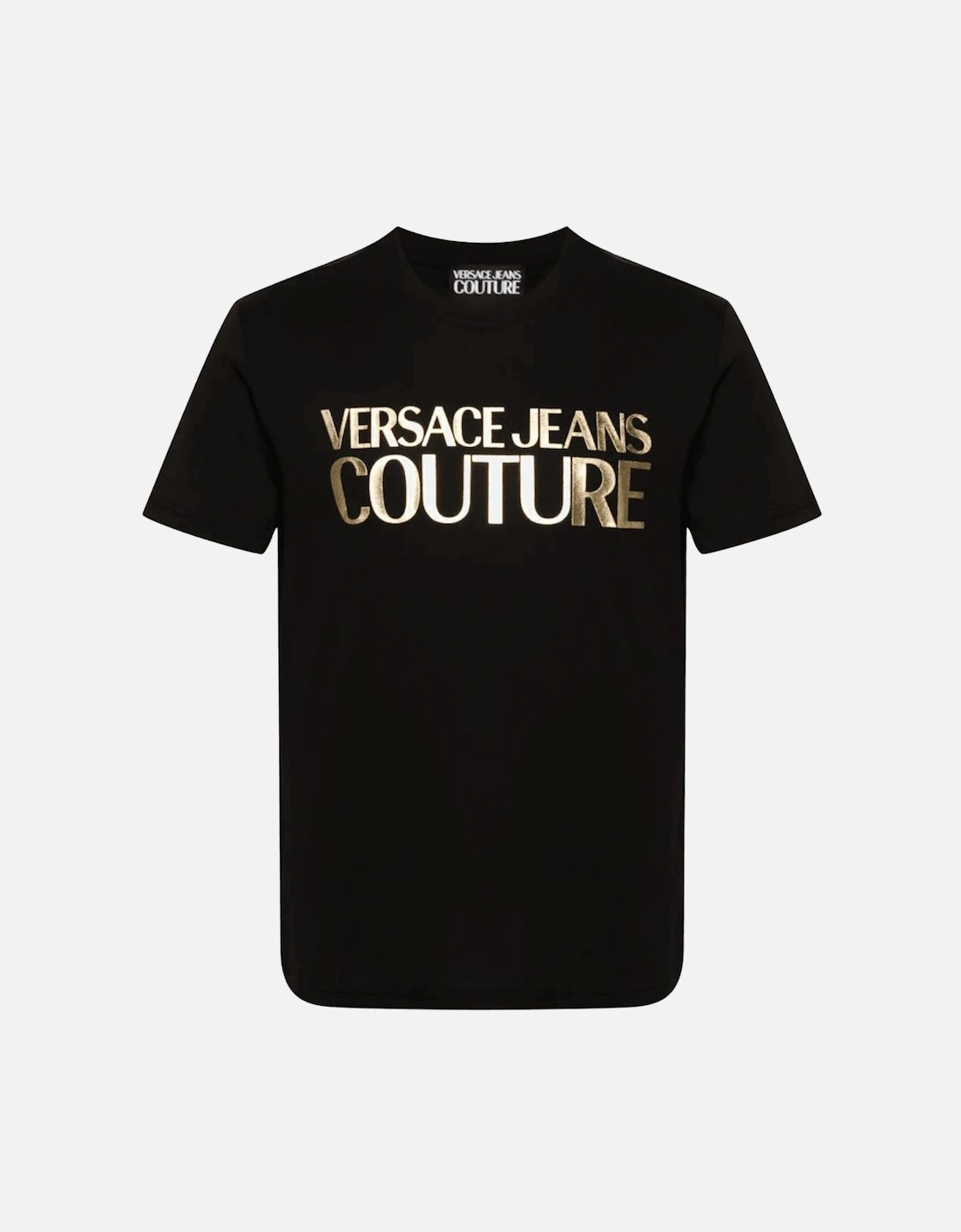 Cotton International Logo Black/Gold T-Shirt, 5 of 4