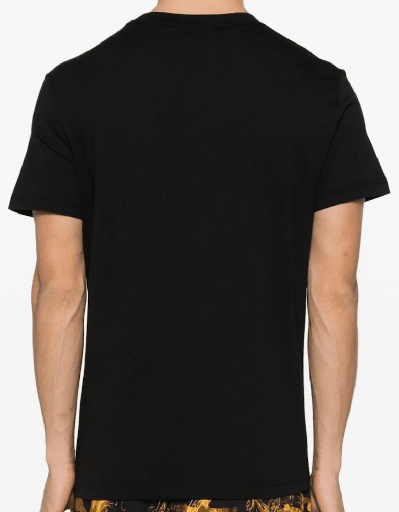 Cotton International Logo Black/Gold T-Shirt