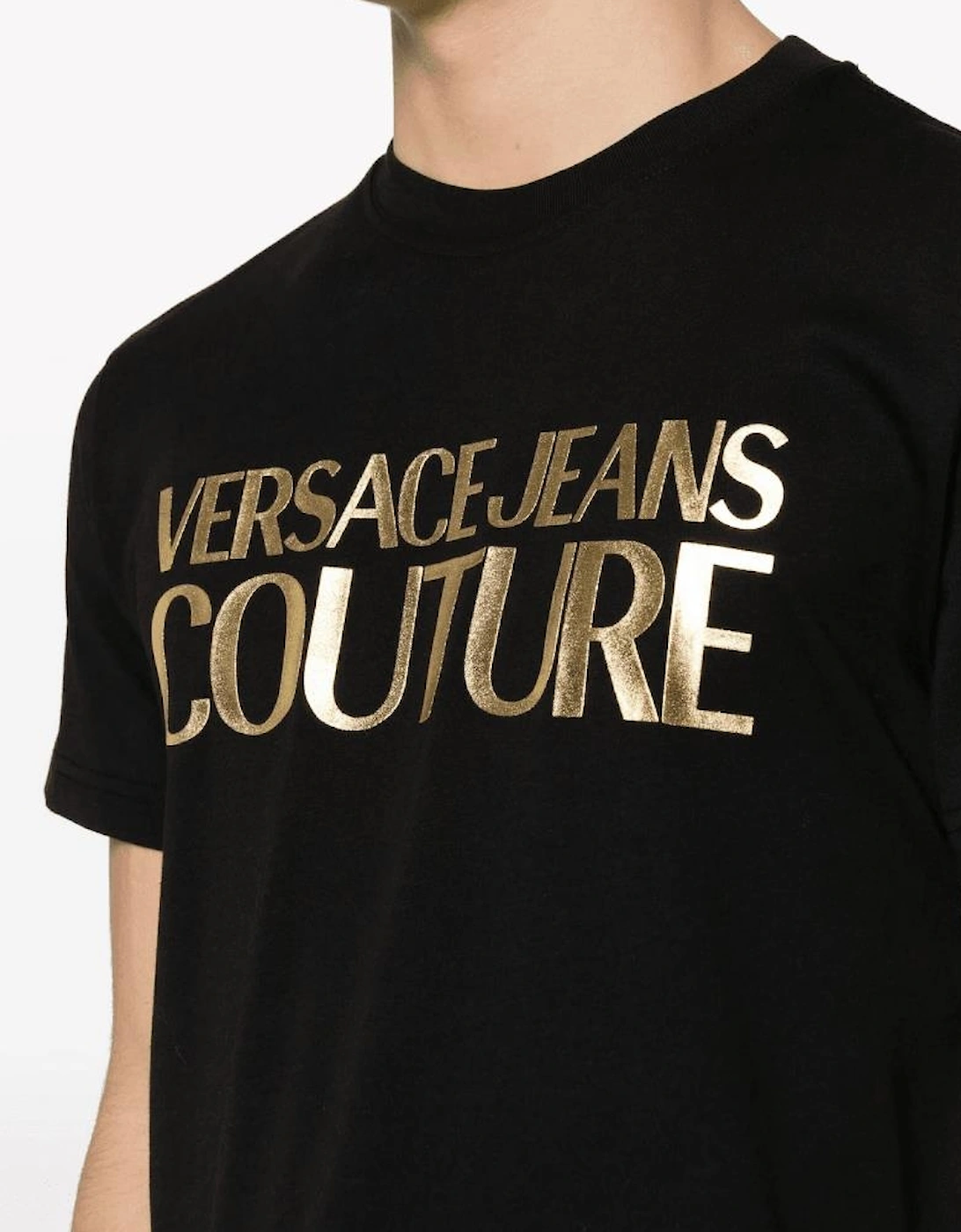 Cotton International Logo Black/Gold T-Shirt