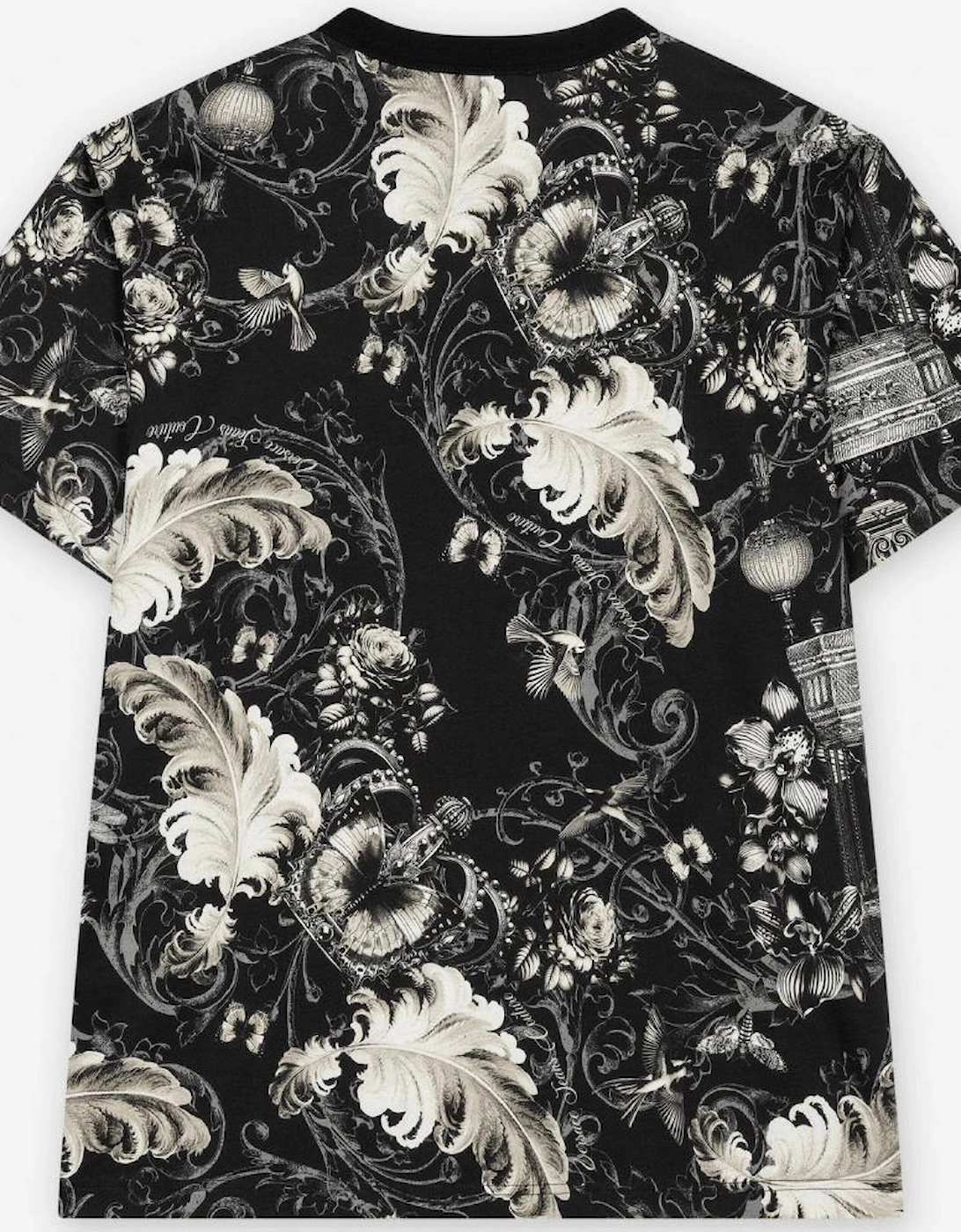 All Over Logo Black/White T-Shirt