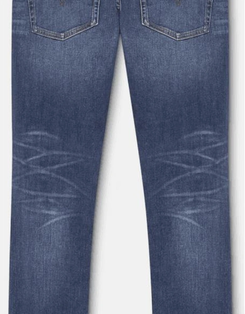 Skinny Fit Mid Blue Jeans