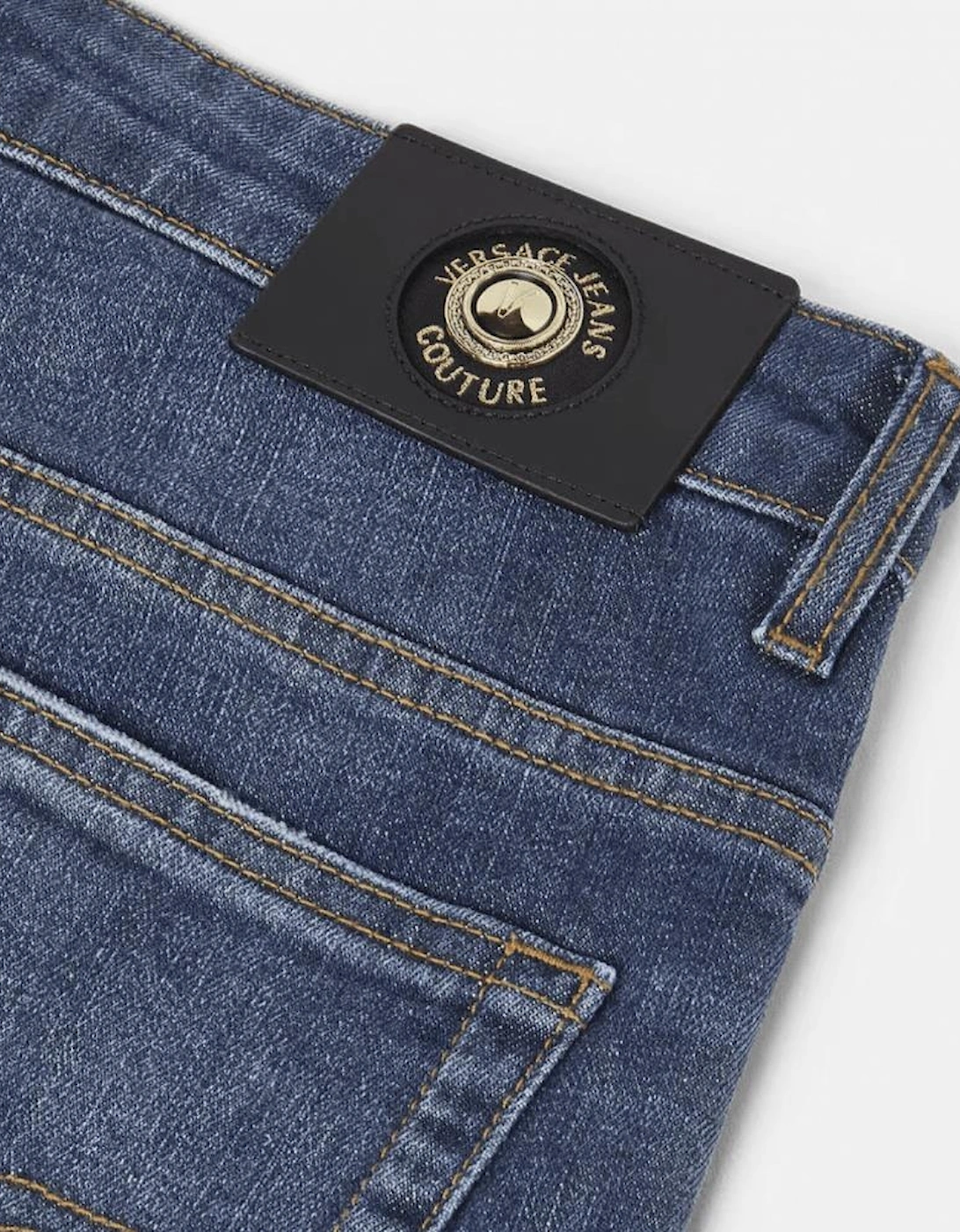 Skinny Fit Mid Blue Jeans