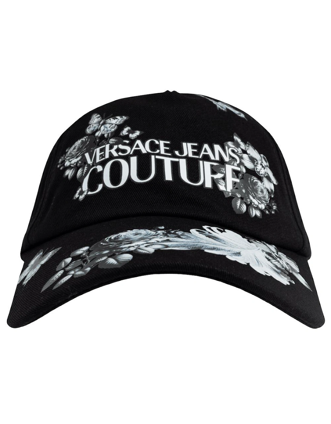 Graphic Butterfly Logo Black Cap, 3 of 2