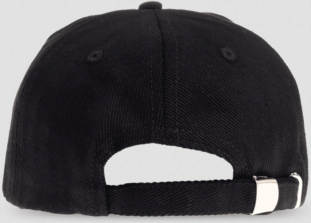 V-Emblem Rubberised Logo Black/Gold Cap