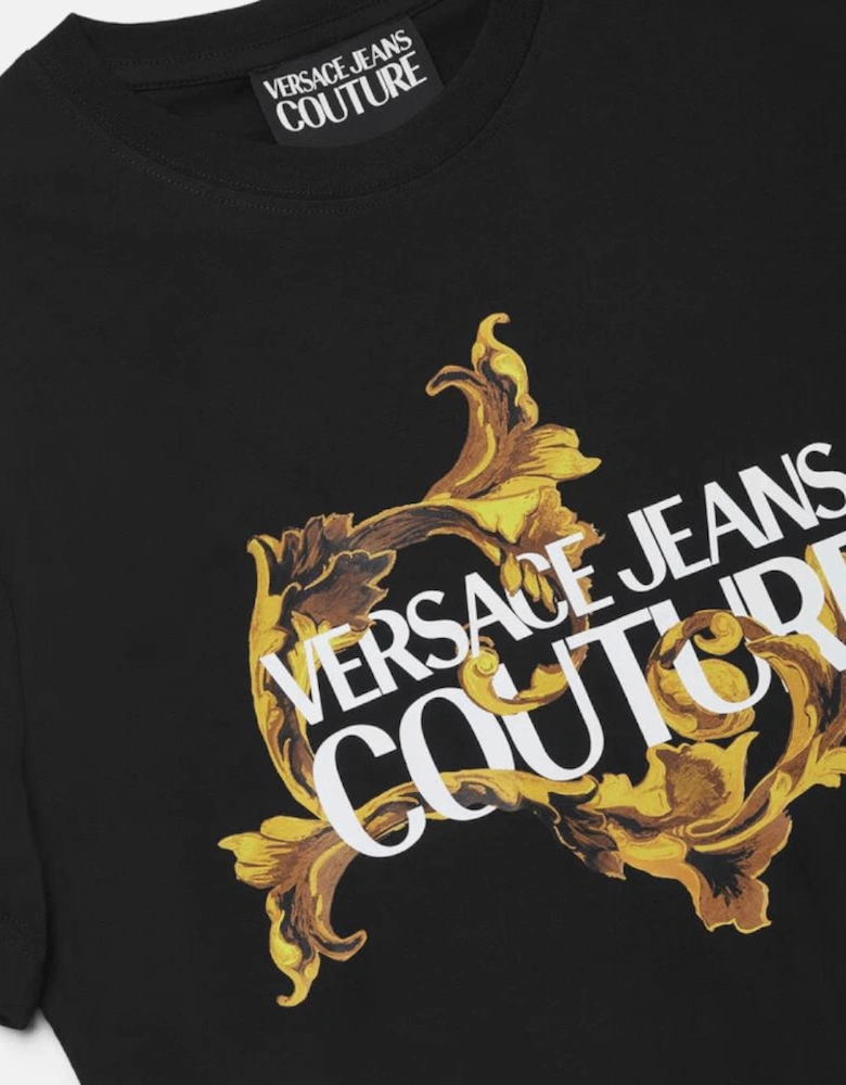 Baroque Logo Black/Gold T-Shirt