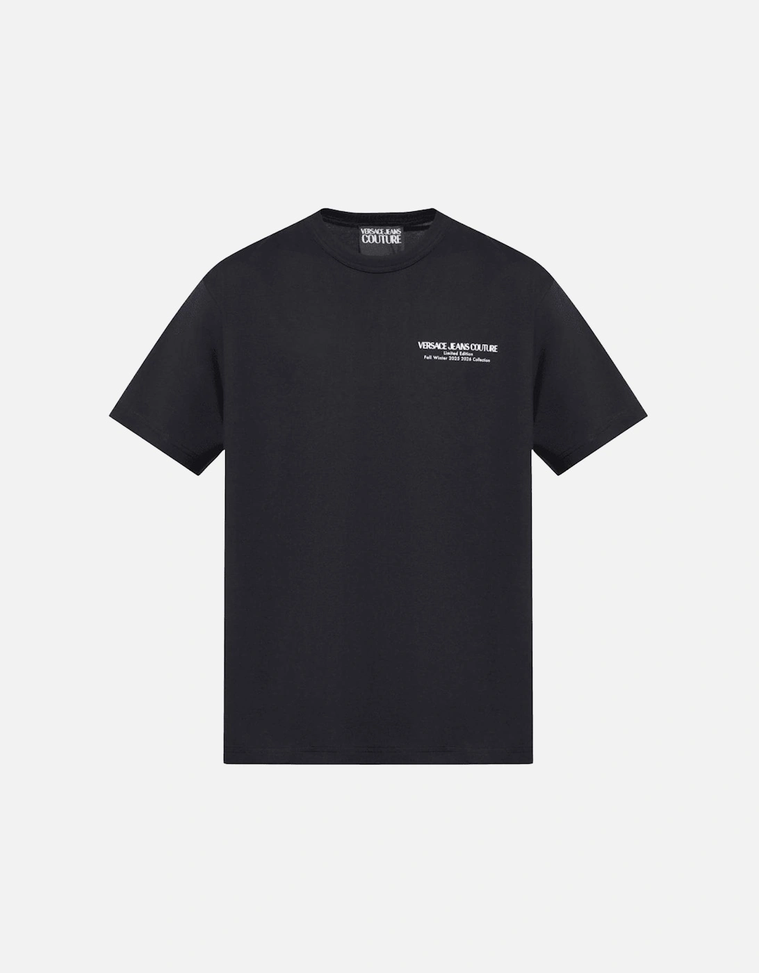 Regular Fit Graphic Logo Black/White T-Shirt, 4 of 3