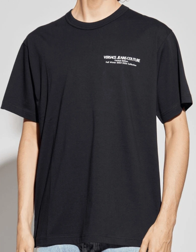 Regular Fit Graphic Logo Black/White T-Shirt