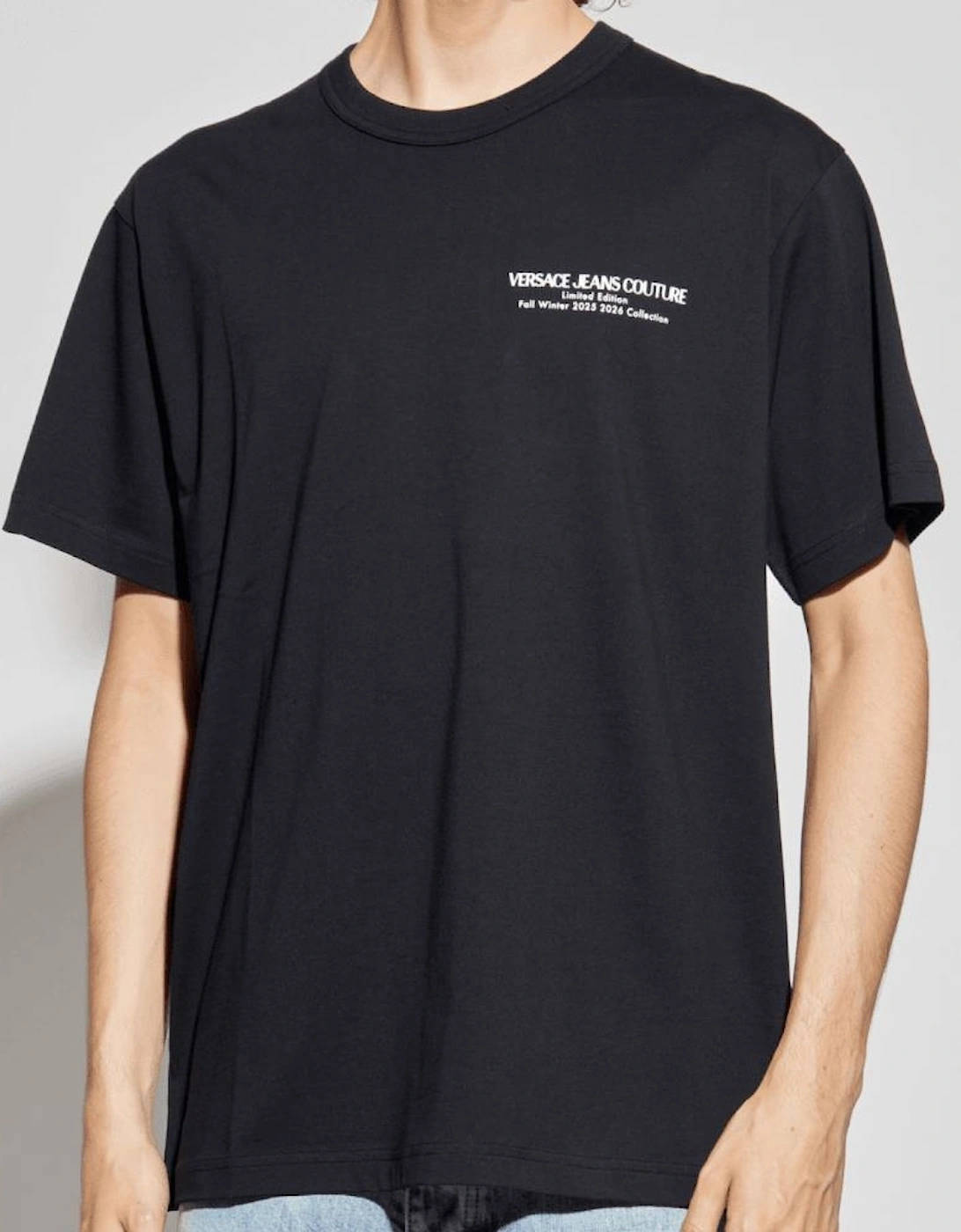 Regular Fit Graphic Logo Black/White T-Shirt