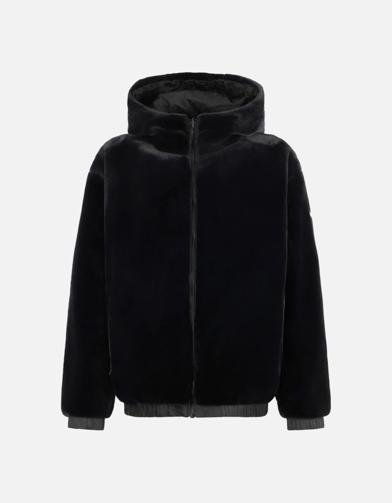 Borden Mono Bunny Jacket Black