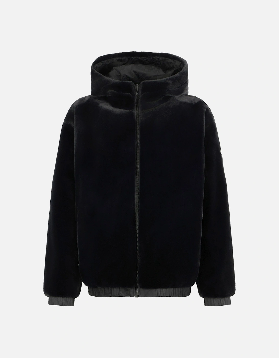 Borden Mono Bunny Jacket Black