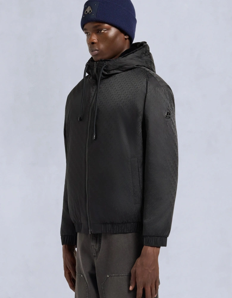 Borden Mono Bunny Jacket Black