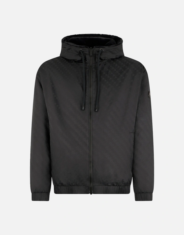 Borden Mono Bunny Jacket Black