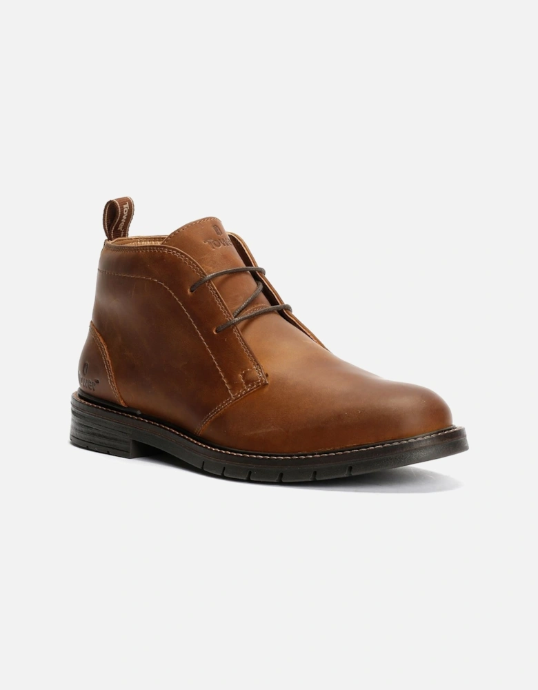 Tower London Armour Lace Up Leather Men's Brown Boots