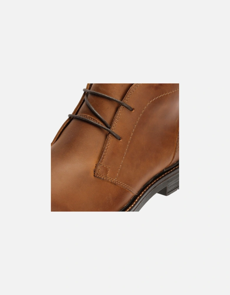Tower London Armour Lace Up Leather Men's Brown Boots