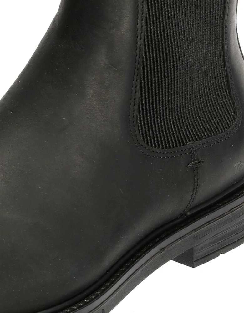 Tower London Harbour Leather Men's Black Chelsea Boots
