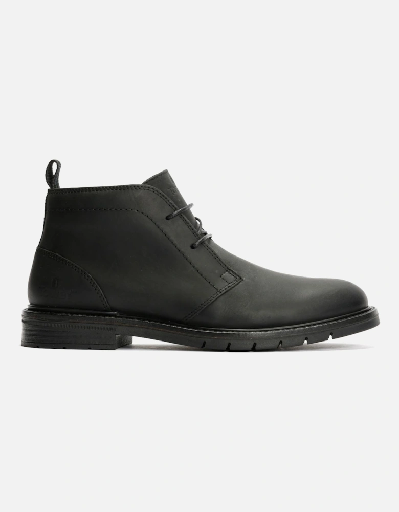 Tower London Armour Lace Up Leather Men's Black Boots