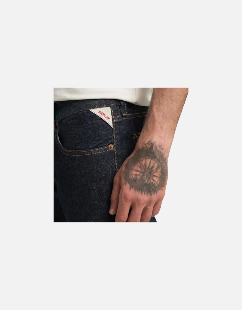 Deryck Royal Eagle Denim - Dark Blue
